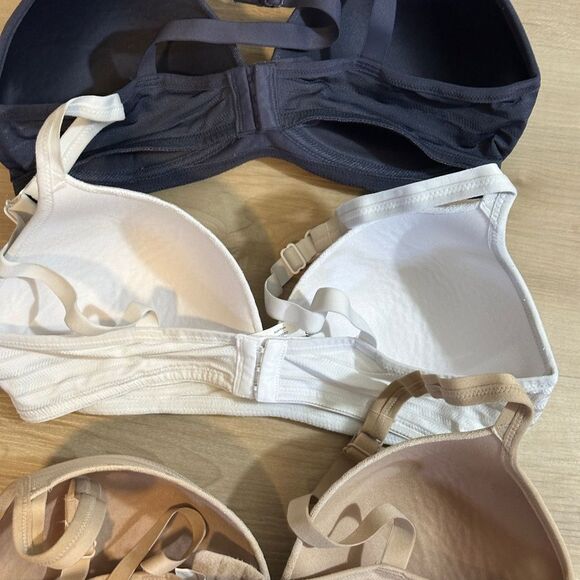 Warners Set of 3 Softcup No Underwire TShirt Bra Size 36C Style 1020‎ - Picture 5 of 8